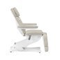 Elektrische cosmetische stoel Sillon Classic sea salt met 3 motoren voor gezichtsverzorging, wenkbrauwen en pedicure