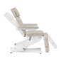Elektrische cosmetische stoel Sillon Classic sea salt met 3 motoren voor gezichtsverzorging, wenkbrauwen en pedicure
