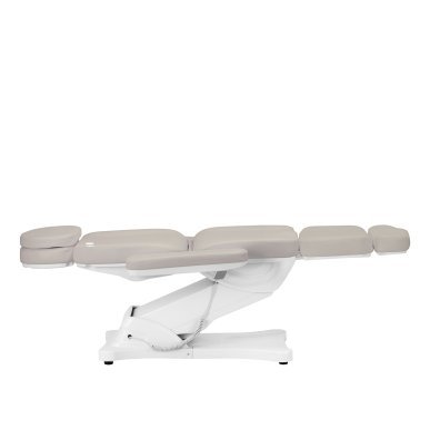 Elektrische cosmetische stoel Sillon Classic sea salt met 3 motoren voor gezichtsverzorging, wenkbrauwen en pedicure