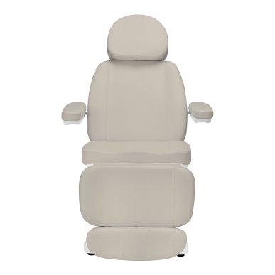 Elektrische cosmetische stoel Sillon Classic sea salt met 3 motoren voor gezichtsverzorging, wenkbrauwen en pedicure