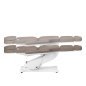 Elektrische cosmetische stoel Sillon Classic met 3 motoren in modern brown voor beautybehandelingen en salonwerk Elektrische cosmetische stoel Sillon Classic met 3 motoren in modern brown voor beautybehandelingen en salonwerk