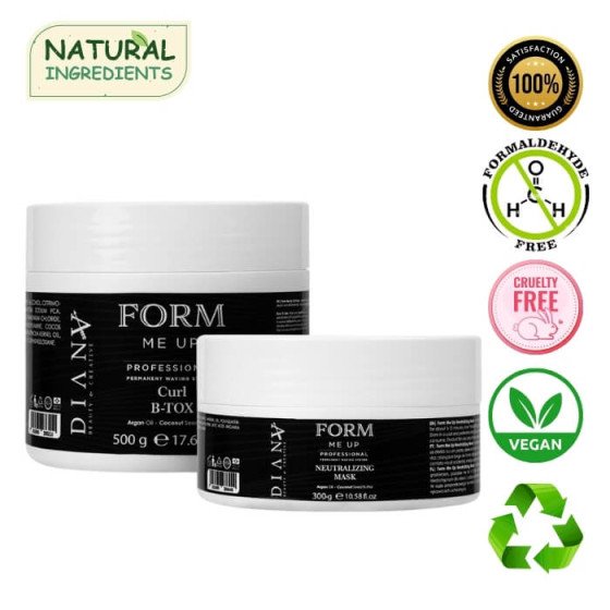 Btx Form me UP - Deep Moisturizing and Restorative Treatment for Curly Hair set 500g + 300g