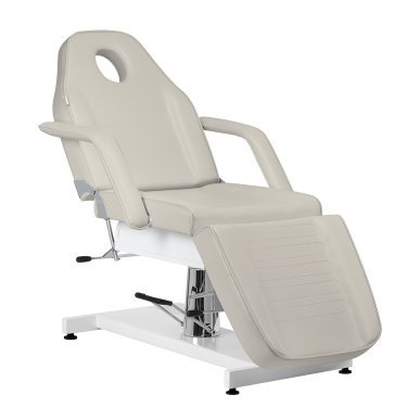 Hydraulische cosmetische stoel Sillon V2 210 sea salt voor gezichtsverzorging, pedicure en salonwerk