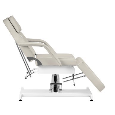 Hydraulische cosmetische stoel Sillon V2 210 sea salt voor gezichtsverzorging, pedicure en salonwerk