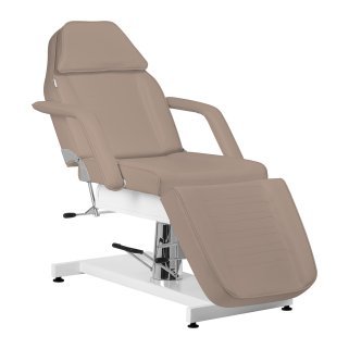 Hydraulische cosmetische stoel Sillon V2 210 modern brown voor gezichtsverzorging, pedicure en professioneel salonwerk