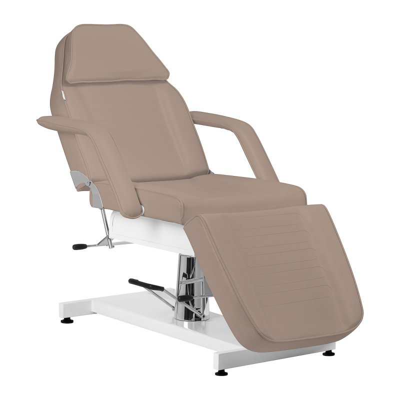 Hydraulische cosmetische stoel Sillon V2 210 modern brown voor gezichtsverzorging, pedicure en professioneel salonwerk Hydraulische cosmetische stoel Sillon V2 210 modern brown voor gezichtsverzorging, pedicure en professioneel salonwerk