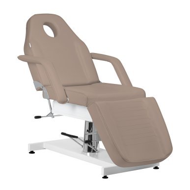 Hydraulische cosmetische stoel Sillon V2 210 modern brown voor gezichtsverzorging, pedicure en professioneel salonwerk