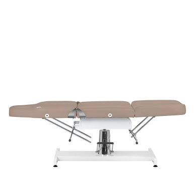 Hydraulische cosmetische stoel Sillon V2 210 modern brown voor gezichtsverzorging, pedicure en professioneel salonwerk