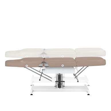 Hydraulische cosmetische stoel Sillon V2 210 modern brown voor gezichtsverzorging, pedicure en professioneel salonwerk