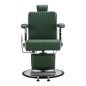 Barber Chair Gabbiano Visionerio Green Chrome