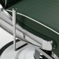 Barber Chair Gabbiano Visionerio Green Chrome
