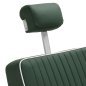 Barber Chair Gabbiano Visionerio Green Chrome
