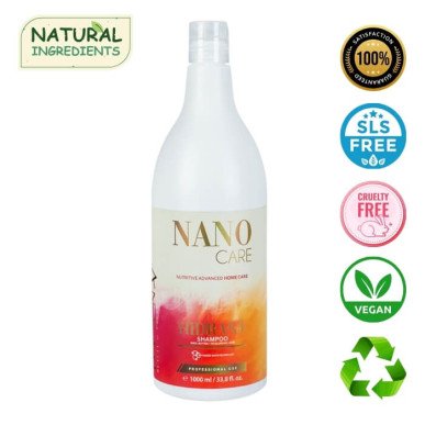 Nano Gold shampoo voor haarverzorging na nanoplastie 1000 ml