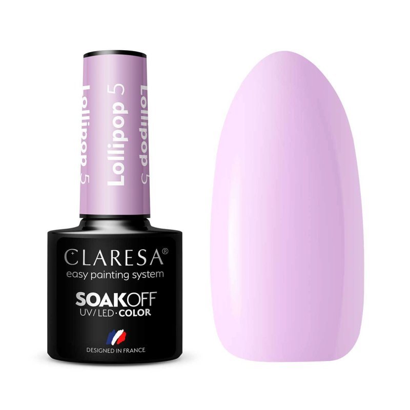 CLARESA Hybrid nail polish LOLLIPOP 5 -5g 