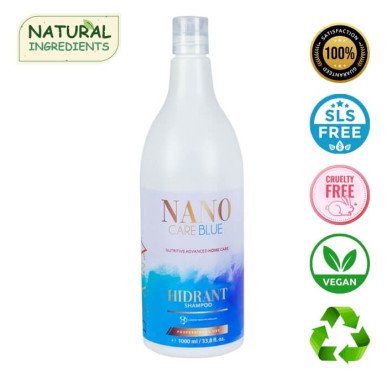 Nano Blue szampon do włosów blond po nanoplastii 1000 ml
