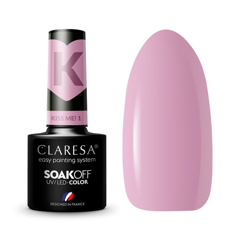 CLARESA hybrid polish Kiss Me! 1-5g  