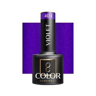Professionele gellak OCHO NAILS violet 404 5 g voor UV LED manicure, salonstyling en langdurige nagelkleur in salons