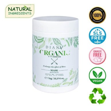 Organic haarmasker na haarbotox 1000 g
