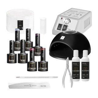 Hybride manicure starterkit OCHO NAILS 2 voor training en professioneel salonwerk met nette, herhaalbare resultaten