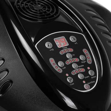 Staande infrazone Gabbiano GL-505S zwart voor dagelijks kapperswerk en salonbehandelingen met gecontroleerde warmte