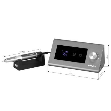 Professionele borstelloze nagelfrees VIVA PRO 602 voor manicure en pedicure in de salon voor nauwkeurig en comfortabel nagelwerk
