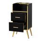 Kappers trolley Gabbiano Trix goud zwart Kappers trolley Gabbiano Trix goud zwart