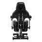Hydraulische tattoo stoel Pro Ink 601A zwart voor professionele salons en tattoo- en bodyartbehandelingen met werkcomfort