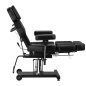 Hydraulische tattoo stoel Pro Ink 601A zwart voor professionele salons en tattoo- en bodyartbehandelingen met werkcomfort