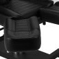 Hydraulische tattoo stoel Pro Ink 601A zwart voor professionele salons en tattoo- en bodyartbehandelingen met werkcomfort