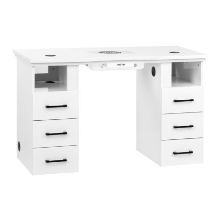 Professionele nageltafel met stofafzuiger MOMO L01 voor manicure, pedicure en professioneel nagelwerk in de salon
