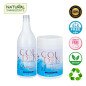Haarverzorgingsset Golden Blue 1000ml shampoo + 1000g masker voor blond haar na proteïne straightening met anti-geel Haarverzorgingsset Golden Blue 1000ml shampoo + 1000g masker voor blond haar na proteïne straightening met anti-geel