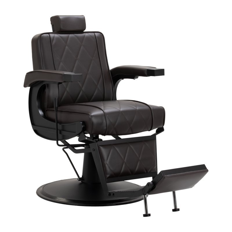 Professionele barberstoel Hair System BM88066B bruin voor barbershop en herensalon met verstelbaar comfort voor dagelijks Professionele barberstoel Hair System BM88066B bruin voor barbershop en herensalon met verstelbaar comfort voor dagelijks