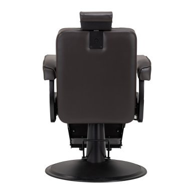 Professionele barberstoel Hair System BM88066B bruin voor barbershop en herensalon met verstelbaar comfort voor dagelijks