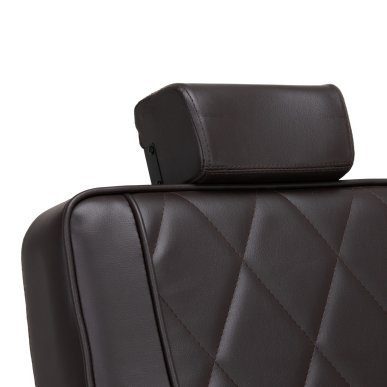 Professionele barberstoel Hair System BM88066B bruin voor barbershop en herensalon met verstelbaar comfort voor dagelijks
