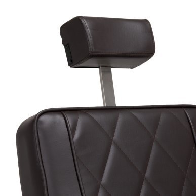 Professionele barberstoel Hair System BM88066B bruin voor barbershop en herensalon met verstelbaar comfort voor dagelijks