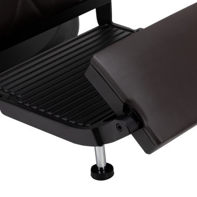 Professionele barberstoel Hair System BM88066B bruin voor barbershop en herensalon met verstelbaar comfort voor dagelijks