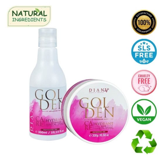 GOLDEN Care  SET shampoo + haarmasker 300ml + 300g