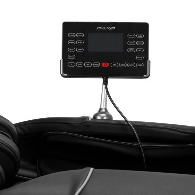 Massagestoel Sakura Luxury 808 zwart voor ontspanning, wellnessruimtes en professioneel klantcomfort in de salon