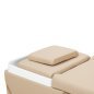 Professioneel Head Spa haarwasbed Gabbiano Maldives beige voor kapsalon, hoofdhuidverzorging en comfortabele salonservice