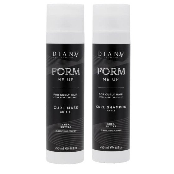 Form Me Up Curl Care Set Haarmaske 250ml + Shampoo 250ml