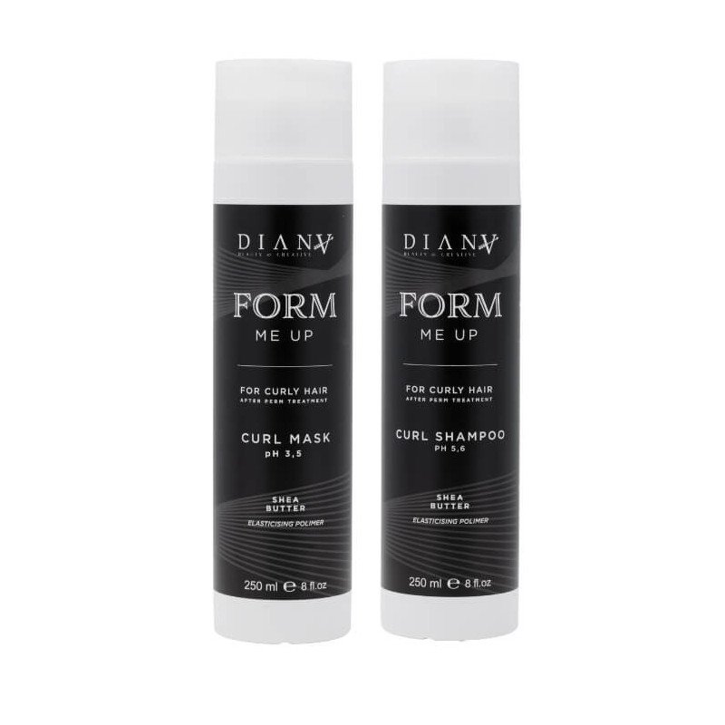 Form Me Up Curl Care set voor krullend haar 250 ml + 250 ml met shampoo en masker voor kruldefinitie
