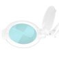 LED-loeplamp GLOW Moonlight 8013/6 wit voor tafelblad, 5D en 10 W voor manicure en cosmetisch precisiewerk LED-loeplamp GLOW Moonlight 8013/6 wit voor tafelblad, 5D en 10 W voor manicure en cosmetisch precisiewerk