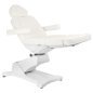 Electric cosmetic chair azzurro 869a rotary 4 engine white