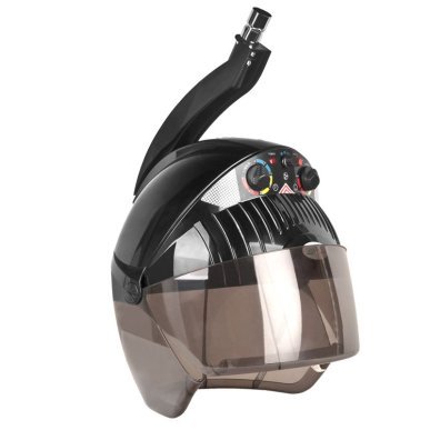 Professionele ionische droogkap Gabbiano Centurion DVI-303W zwart voor kapsalons, haar drogen en verzorging