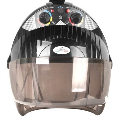 Professionele ionische droogkap Gabbiano Centurion DVI-303W zwart voor kapsalons, haar drogen en verzorging