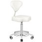 Cosmetische kruk Azzurro 156F wit met bump-up regeling voor professioneel gebruik in salon, praktijk en behandelruimte