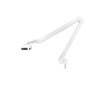 Professionele LED-werklamp Elegant 801-S wit met statief voor salons, behandelingen en nauwkeurig werk in de behandelruimte