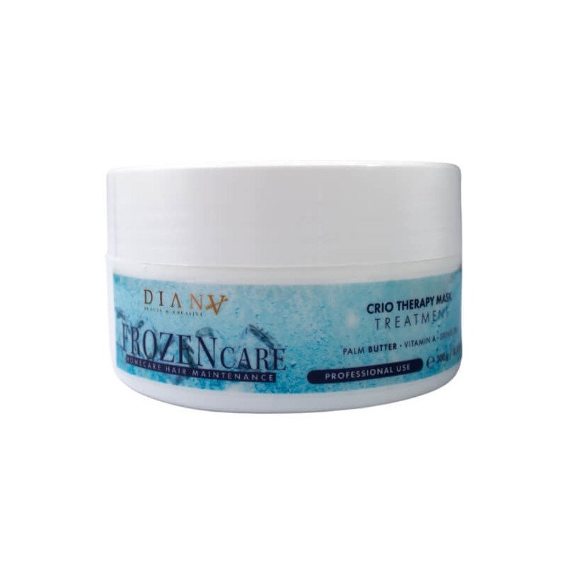 Thuiszorg haarmasker na haarcryotherapie 300 ml met palmboter, vitamine A en druivenpitolie voor hydratatie en glans