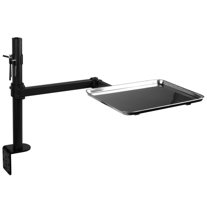 Lamphouder met tray voor tattoo studio Pro Ink voor professionele werkplekken en overzichtelijke organisatie van de werkruimte