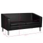Gabbiano BM18003 wachtbank zwart